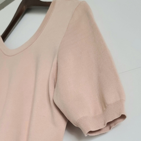 ba&sh Elba Open Back Sweater, Size 10, Pink, NWT - Picture 7 of 16